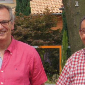 Bernd Hielscher und Klaus Arabin