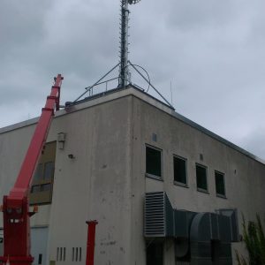 Mobilfunk Sendemast am Harheimer Weg