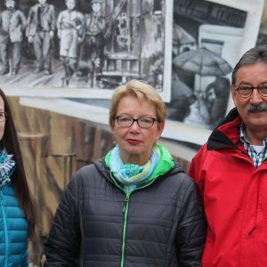 Die SPD Mitglieder des Massenheimer Orstbeirats, Ricarda Grimm, Annette Hielscher ubd Dr. Bernd Hielscher